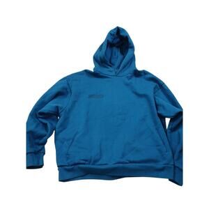 PANGAIA Heavyweight Organic Cotton Blend Hoodie Blue Women's Size XL